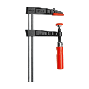 Bessey 160 mm Malleable Cast Iron Screw Clamp with Tried & True Wooden Handle, TG16