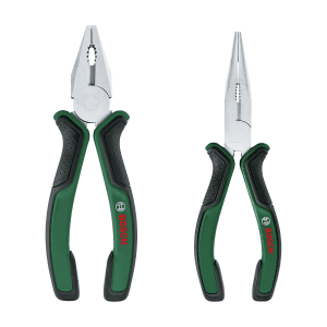 Bosch 2 Pcs Long-lasting Pliers Set, 1 600 A02 75H