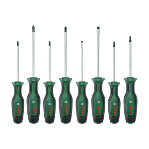 Bosch 8 Pcs Mix Screwdriver Set, 1 600 A02 BX8