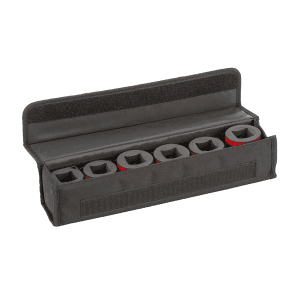 Bosch 6 Pcs 1 Inch Sq. Drive Socket Set (70 mm Length), 2 608 551 105