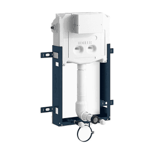Kohler Evo Fit Pneumatic in-wall tank with half frame, K-33929IN-P-0