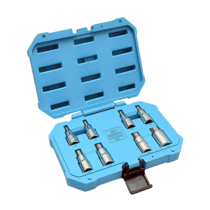 Taparia 8 Pcs 1/2 Inch Sq. Drive Hex Bit Socket Set (12.7 mm), SBSH 8