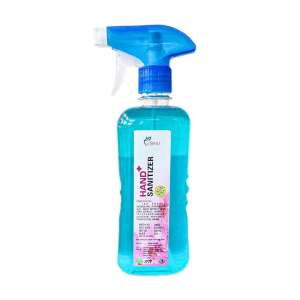 Vibhu's 500 ml Antibacterial Liquid Spray Hand Sanitizer with Lemon Extract