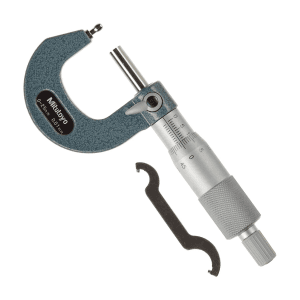 Mitutoyo 0 - 25 mm Spherical Anvil Tube Micrometer (Type B), 115-308