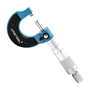 Kristeel 0 - 25 mm Outside Micrometer With Calibration Certificate, 3947