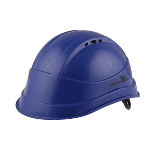 Karam ISI Marked Shelblast Safety Helmet Without Peak (Lamination Blue), PN545