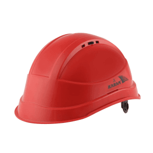 Karam ISI Marked Shelblast Safety Helmet Without Peak (Red), PN545