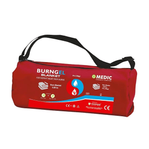 Medic 3 Ft x 2.5 Ft BurnGel Fire Blanket