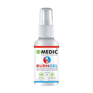 Medic 25 ml BurnGel Spray Bottle (Pack of 12 Pcs)