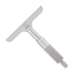 Mitutoyo 0 - 150 mm Depth Micrometer with Interchangeable Rods (101.6 mm Base Width), 129-116