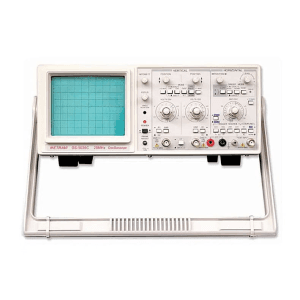 Metravi 20MHz Dual Channel Dual Trace Cathode Ray Oscilloscope With Component Test Facility, OS-5020C