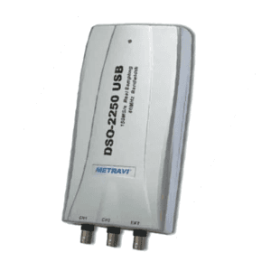 Metravi 100MHz Dual Channel PC Based Digital Storage Oscilloscope With USB PC Interface Cable & Software, DSO-2250