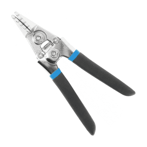 Hogert 8 inch / 210 mm Profile Forming Plier (Straight 80 × 35 mm), HT1P393