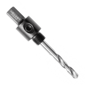 Hogert 14 mm - 30 mm, 3/8 inch Hex Bi-Metal Holesaw Mandrel, HT6D462