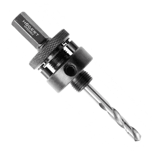 Hogert 32 mm - 150 mm, 7/16 inch Hex Bi-Metal Holesaw Mandrel, HT6D463