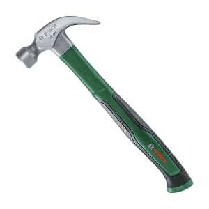 Bosch 450 Gms / 16 Oz Claw Hammer With Fibreglass Handle, 1 600 A02 ZA2