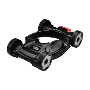 Black+Decker 3-in-1 Lawn Mower With Deck Attachment For Strimmer, CM100-B1