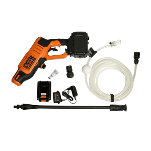 Black+Decker 20V 2.0Ah Pressurized Sprayer / Water Jet Cleaner (Cordless), BCPC20D1-B1