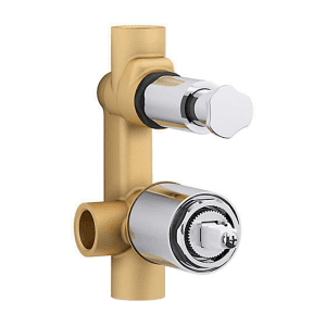 Kohler Aqua Turbo 230 Recessed Non-thermostatic Bath & Shower Manual Valve In Polished Chrome Finish, K-75201IN-CP