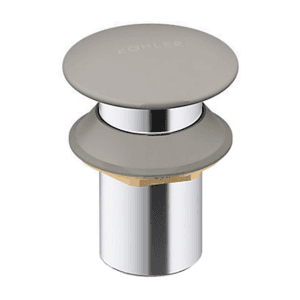 Kohler Pop-up Drain Without Overflow in Cashmere Finish, K-24740IN-K4