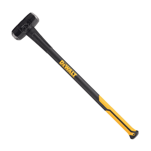 Dewalt 4500 Gms Exocore Sledge Hammer With Fiberglass Handle, DWHT56029-0