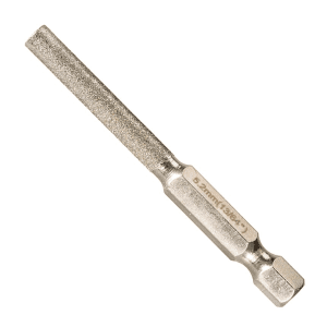 Makita 1/4 inch Hex Shank 5.2 mm Dia Round File Bit for filing saw chains (13/64 inch), D-73776