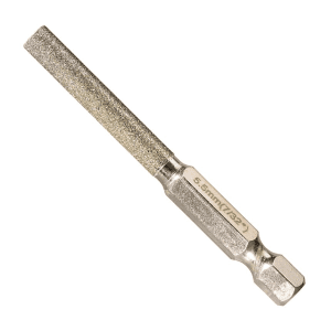 Makita 1/4 inch Hex Shank 5.5 mm Dia Round File Bit for filing saw chains (7/32 inch), D-73782