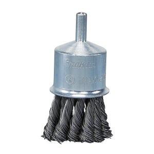 Makita 19 mm Dia. Straight Shank Knotted Wire End Brush, D-73841