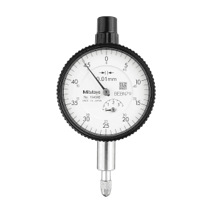Mitutoyo 0 - 3.5 mm Dial Indicator with Flat Back, 1040AB