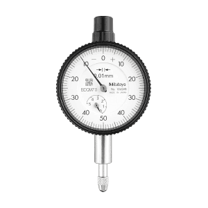 Mitutoyo 0 - 5 mm Dial Indicator with Flat Back, 1045AB