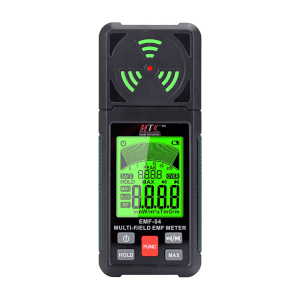 HTC 0.01 - 200.0uT / 0.1 - 2000mG Multi Field EMF Tester, EMF-54