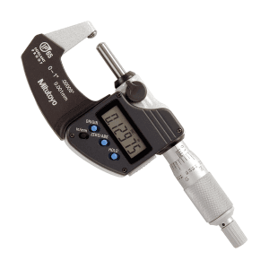 Mitutoyo 0 - 1 inch Spherical Anvil Digital Tube Micrometer, 395-371-30