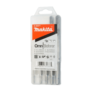 Makita Omni Bohrer Multi Purpose Drill Bit (Pack of 5 Pcs), D-30477