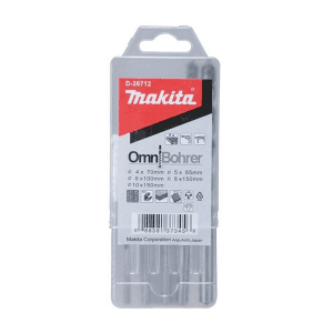 Makita Omni Bohrer Multi Purpose Drill Bit (Pack of 5 Pcs), D-36712