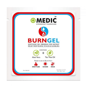 Medic 5 x 5 cm BurnGel Dressing (Pack of 20 Pcs)