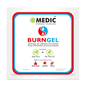 Medic 10 x 10 cm BurnGel Dressing (Pack of 12 Pcs)