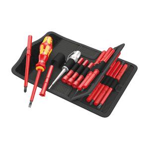 Wera 18 Pcs Kraftform Kompakt VDE 18 Universal 1, 05003471001
