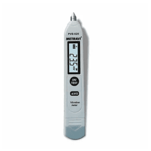 Metravi 0.001 - 1.999mm p-p Displacement Digital Pen-Type Vibration Meter, PVB-820