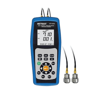 Metravi 0.005 - 1.999mm Displacement Dual Channel Digital Vibration Meter With USB Interface, VT-141