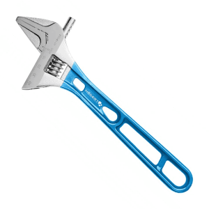 Hogert 256 mm / 10 inch Long Handle Adjustable Wrench, HT1P564