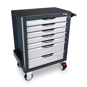 Toptul 746 x 462 x 805 mm 7 Drawer Pro-Plus Series Mobile Tool Trolley (Gray), TCAM0703