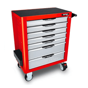 Toptul 746 x 462 x 805 mm 7 Drawer Pro-Plus Series Mobile Tool Trolley (Red), TCAM0702