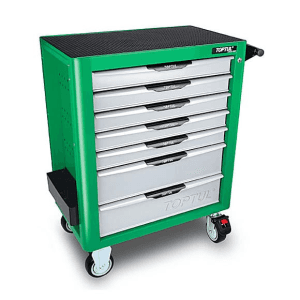 Toptul 746 x 462 x 805 mm 7 Drawer Pro-Plus Series Mobile Tool Trolley (Green), TCAM0701