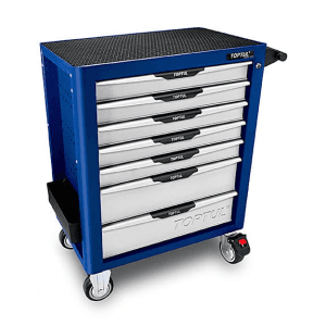 Toptul 746 x 462 x 805 mm 7 Drawer Pro-Plus Series Mobile Tool Trolley (Blue), TCAL0704