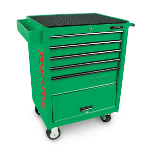 Toptul 687 x 459 x 857 mm 5 Drawer Mobile Tool Trolley With 1 Panel Area, TCAF0501