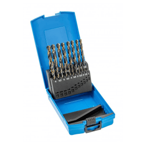 Hogert 1 - 10 mm Metal Drill Bits Set (19 Pcs), HT6D900