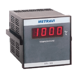 Metravi 96 x 96 mm Single Channel Temperature Indicator, DTI-101 96
