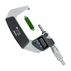 Mitutoyo 2 - 3 inch /  50.8 - 76.2 mm Digital Micrometer With Ratchet Stop & Without SPC Data Output (IP65 Coolant-Proof), 293-342-30