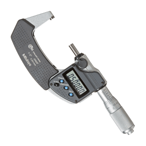 Mitutoyo 1 - 2 inch / 25.4 - 50.8 mm Digital Micrometer With Friction Thimble & SPC Data Output (IP65 Coolant-Proof), 293-336-30
