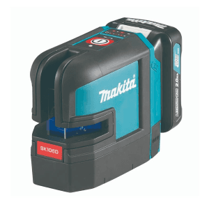 Makita 12V max CXT Li-Ion Rechargeable Red 4-Point Cross Line Laser (Bare Tool), SK106DZ